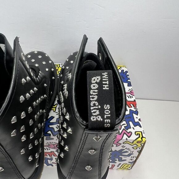 Dr. Martens 1460 Boots Wanama Studded Doc Black NEW Dr Mens Size 4 Womens Size 5 main image 7